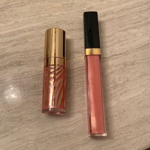 SISLEY PARIS Le Phyto-Gloss Lip sunrise 3 & Chanel ROUGE COCO GLOSS subtil 744